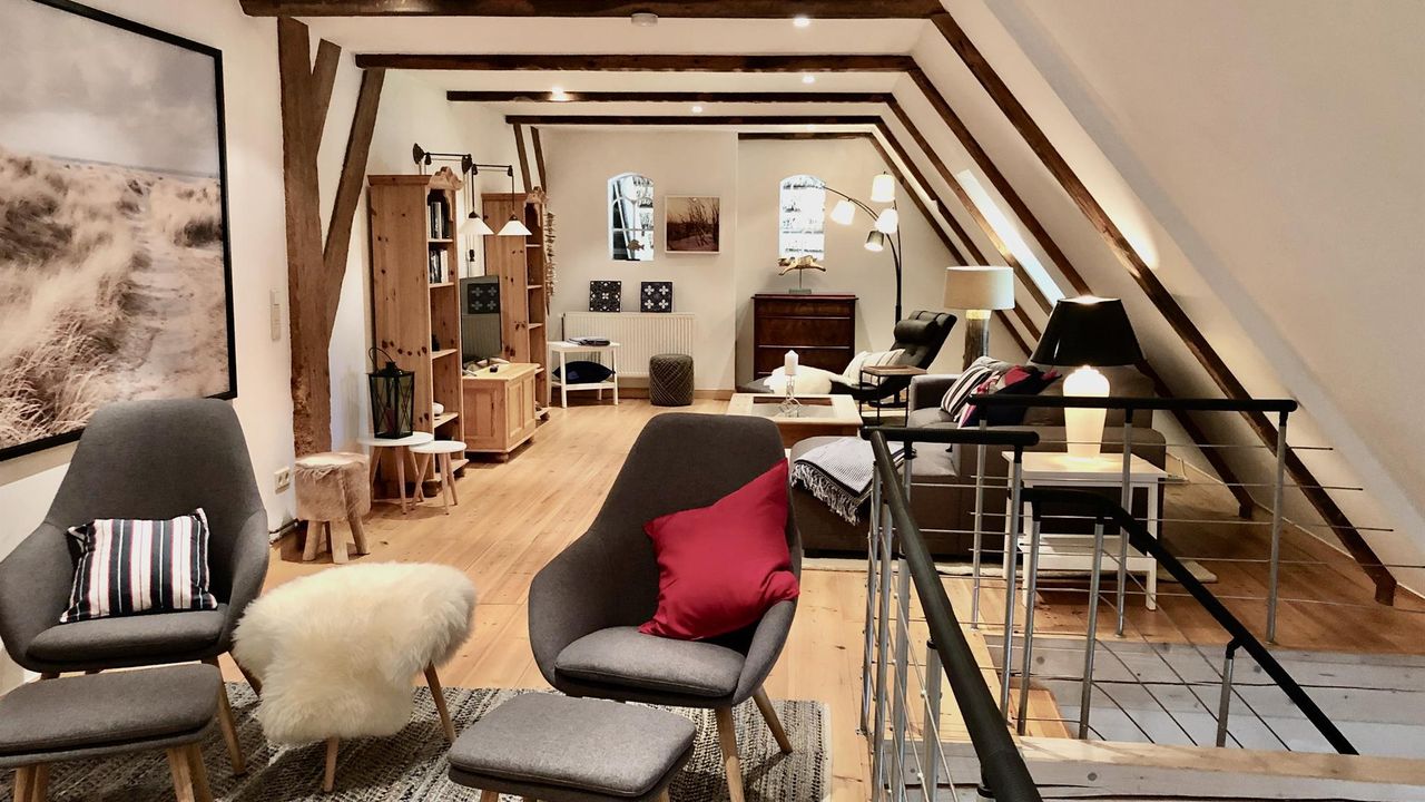 Auf der Galerie findet jeder seinen Lieblingsplatz Auf der Galerie findet jeder seinen Lieblingsplatz